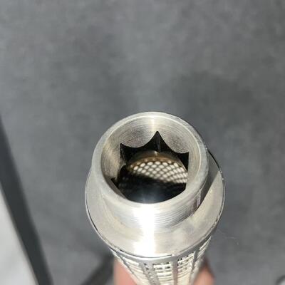 Cartucho de filtro plissado de feltro de fibra de aço inoxidável com alta capacidade de retenção de sujeira