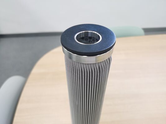 Cartucho de filtro de feltro de fibra sinterizada de aço inoxidável com alta temperatura, pressão e resistência à corrosão