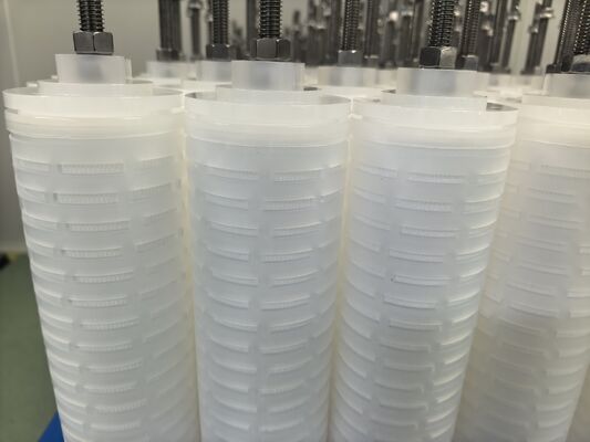 Filtro de Polimento de Condensado de 40 polegadas com Vazão de 3,5m³/h ~ 4,5m³/h para Usinas de Energia para Remover Óxido de Ferro