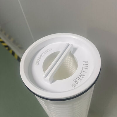 Cartucho de filtro de alto fluxo de 40 polegadas com taxa de fluxo de 110M3/H e mídia de filtro de PP para tratamento de água