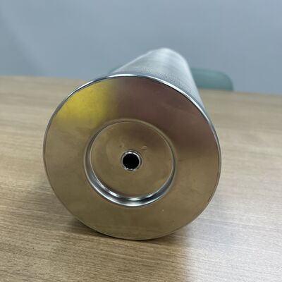 Cartucho de filtro de malha de aço inoxidável 304/316L de grande diâmetro de 5' com pressão de concepção de 0,8 Mpa