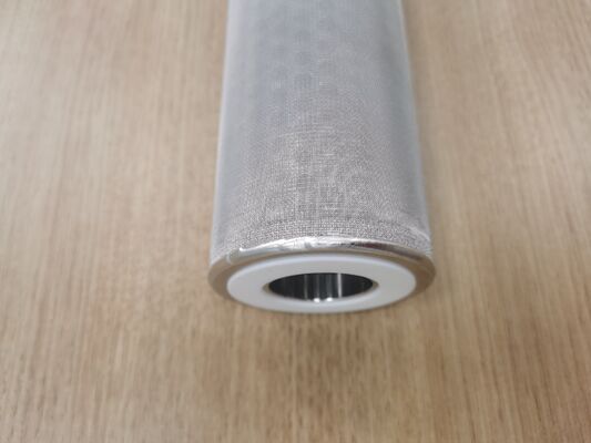 Cartucho de filtro de malha de aço inoxidável 80 com alta resistência mecânica e resistência à temperatura