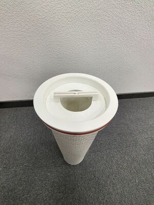Cartucho de filtro plissado de alta eficiência de 40" para pré-filtração de RO, com 0,1-100 μm