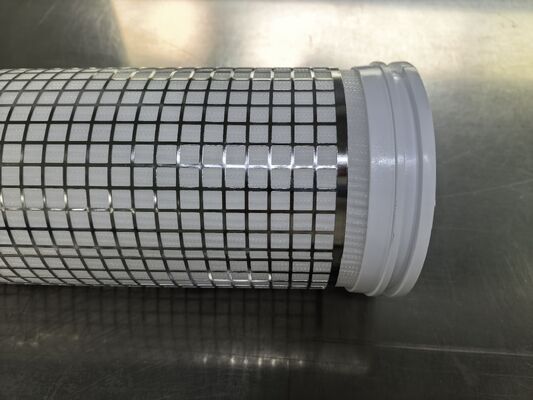 Cartucho de filtro de polimento de condensado de alto fluxo de 60 polegadas com classificação de 7 microns