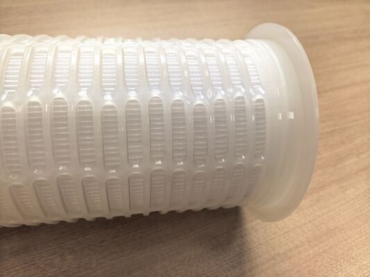 Cartucho de filtro de alto fluxo de 40 polegadas para filtração de água do mar com alta capacidade de fluxo