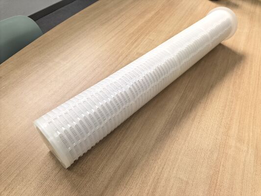 Cartucho de filtro de alto fluxo de 40 polegadas para filtração de água do mar com alta capacidade de fluxo