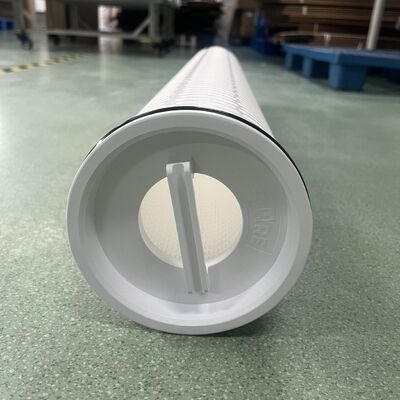 Cartucho de filtro plissado de grande fluxo industrial de PP com gama de micrões 1um-100um para pré-filtração de RO