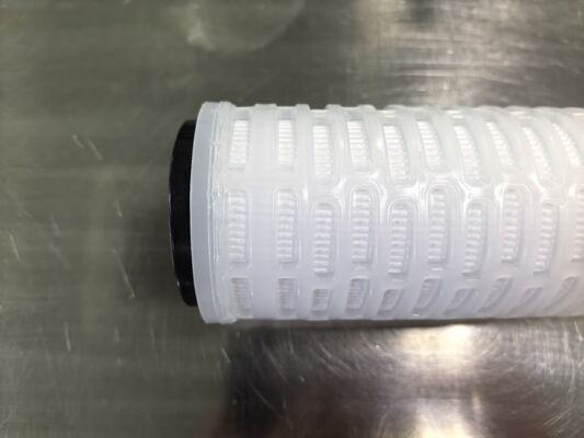 Cartucho de filtro plissado PES com membrana PES para filtragem de líquidos de alta pureza