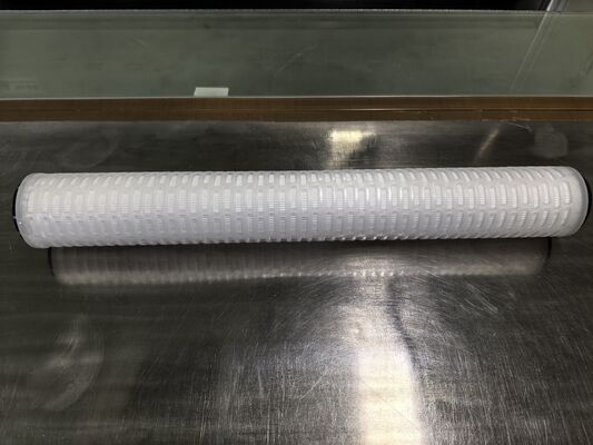 Cartucho de filtro plissado PES com membrana PES para filtragem de líquidos de alta pureza