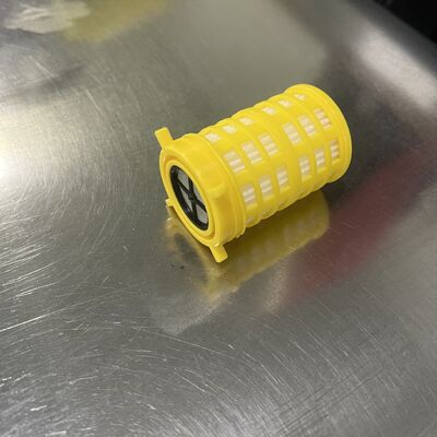Filtro de cápsula de fluxo de pequeno volume da série N/S, com porta NPT Swagelock e cartucho interno personalizável