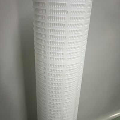 Cartucho de filtro de alto fluxo da série PHFM de 6,5 polegadas de diâmetro Filtro de pré-filtração RO plissado com grande área de fluxo