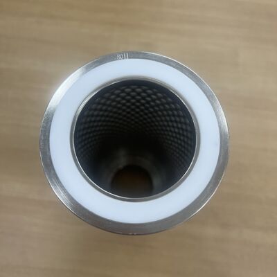 Cartucho de filtro de malha de aço inoxidável 304/316L com micrômetro personalizado de vários tamanhos para resistência à alta temperatura