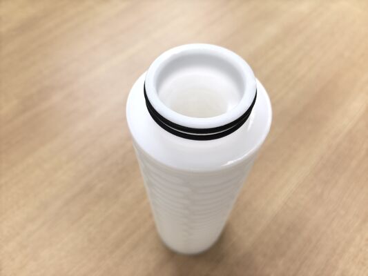 Cartucho de filtro de alto fluxo da série 83 com alta taxa de fluxo, múltiplas opções de mídia de filtro e baixa precipitação para filtragem de processo úmido