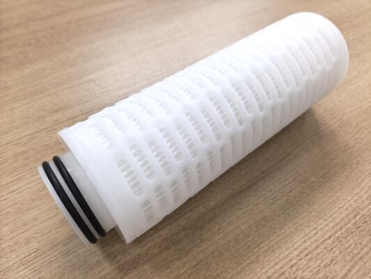 Cartucho de filtro de alto fluxo da série 83 com alta taxa de fluxo, múltiplas opções de mídia de filtro e baixa precipitação para filtragem de processo úmido