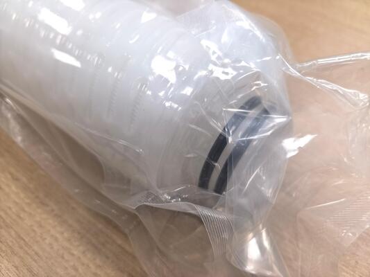 Cartucho de filtro plissado com capacidade de retenção de sujeira ultra alta da série PLPP com design de tamanho de poro gradiente e ampla compatibilidade química