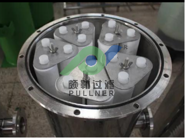 Casas de filtro de múltiplos cartuchos com certificado ISO SS304/316L para pré-tratamento de RO e tratamento industrial de águas
