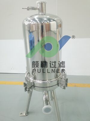 Casas de filtro de múltiplos cartuchos com certificado ISO SS304/316L para pré-tratamento de RO e tratamento industrial de águas