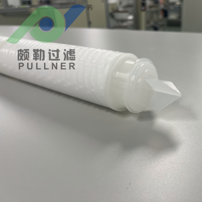 Cartucho de filtro de membrana PES de alto fluxo de 40 polegadas para filtragem de microeletrônicos
