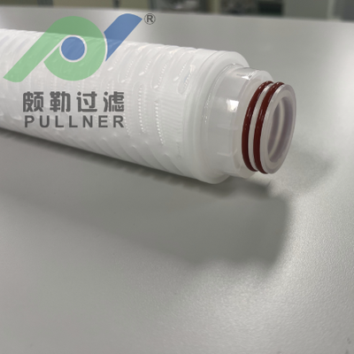 Cartucho de filtro de membrana PES de alto fluxo de 40 polegadas para filtragem de microeletrônicos