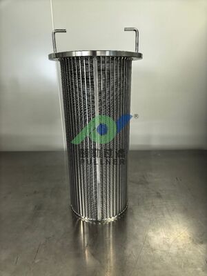 Stainless Steel Wedge Wire Screen for Liquid and Solid Filtration & High Mechanical Strength and Temperature Resistance