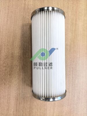 Cartucho de Filtro Plissado Industrial Certificado ISO de 10 polegadas e 5um para Filtração de Óleo e Líquido