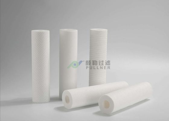 Cartuchos de filtro de ar industrial certificados ISO9001 para filtragem a pressão de 2,0 bar